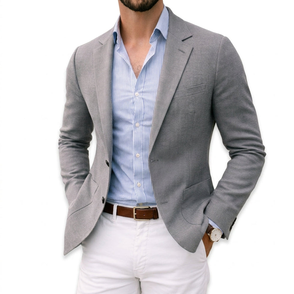 Men's Knit Blazer - view 2
