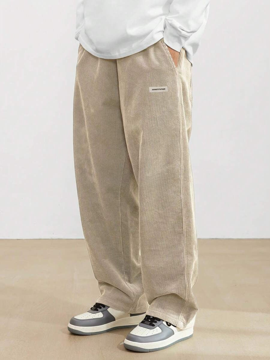Men's Wide Leg Pants - view 2
