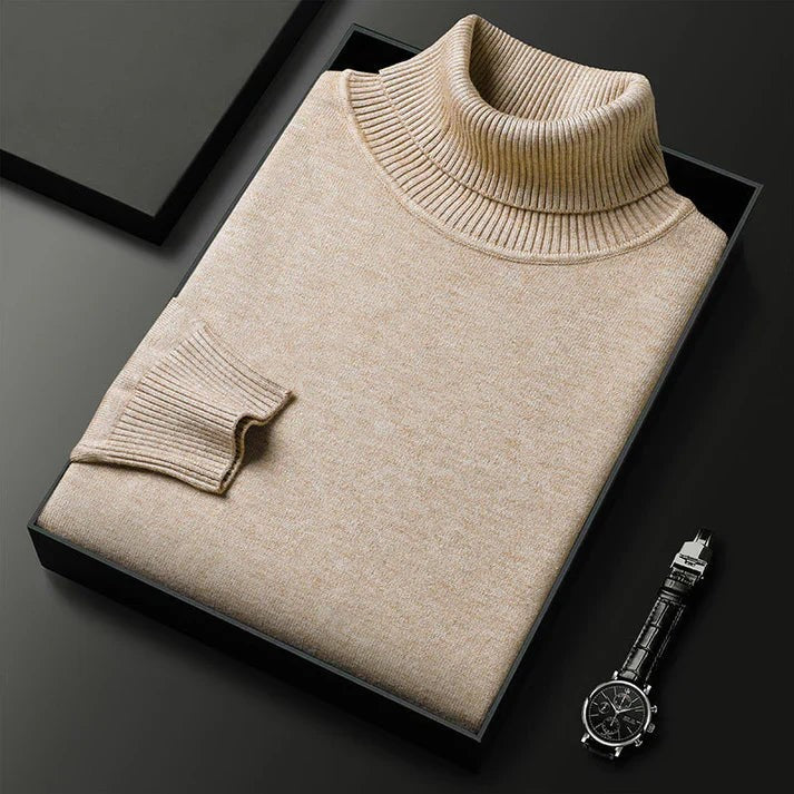 Men's Knit Turtleneck - view 2