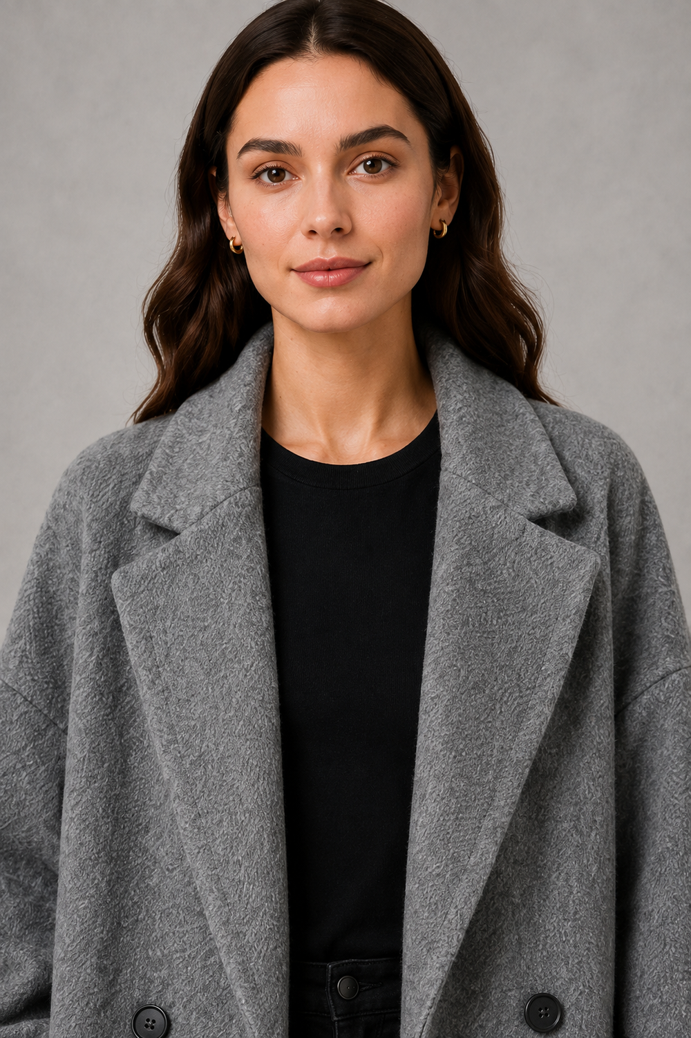 Women's Longline Button-Up Maxi Coat