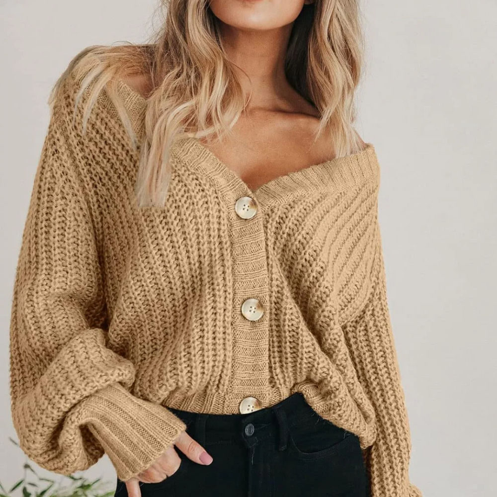 Women's Chunky Knit Cardigan - view 2