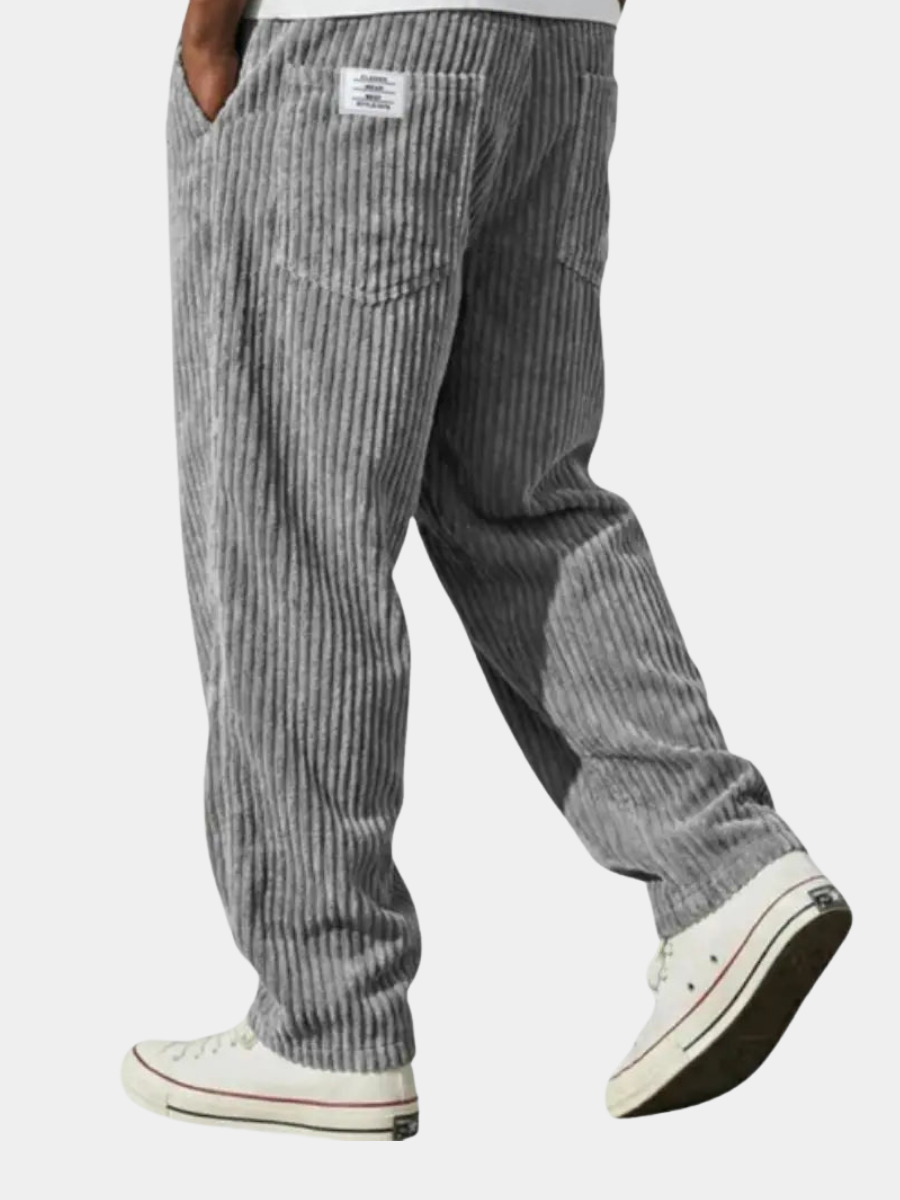 Men's Corduroy-Look Trousers