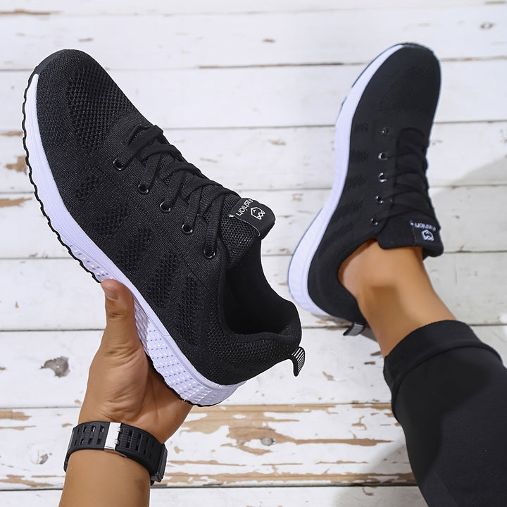 Breathable Running Sneakers with Cushioned Sole