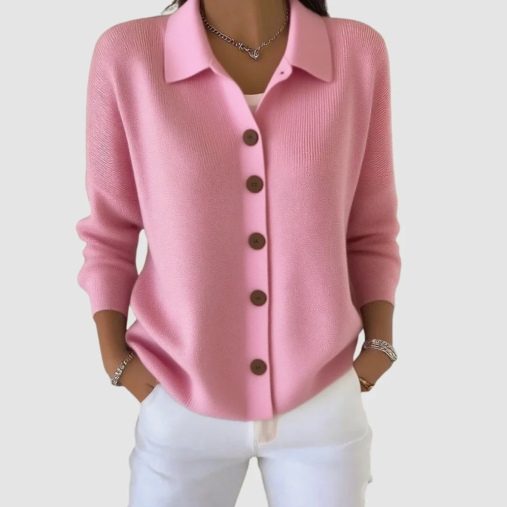 Women's Collared Cardigan - view 2