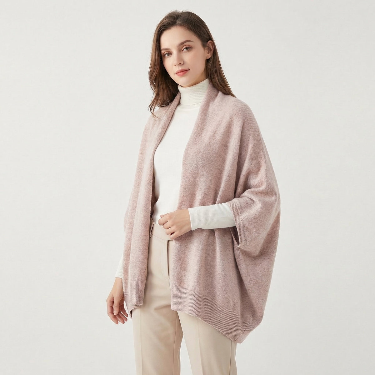 Women's Knitted Winter Cardigan Wool Shawl