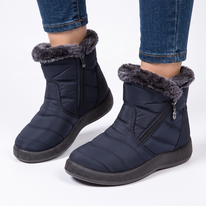 Women's Waterproof Winter Fleece Lined Ankle Snow Boots