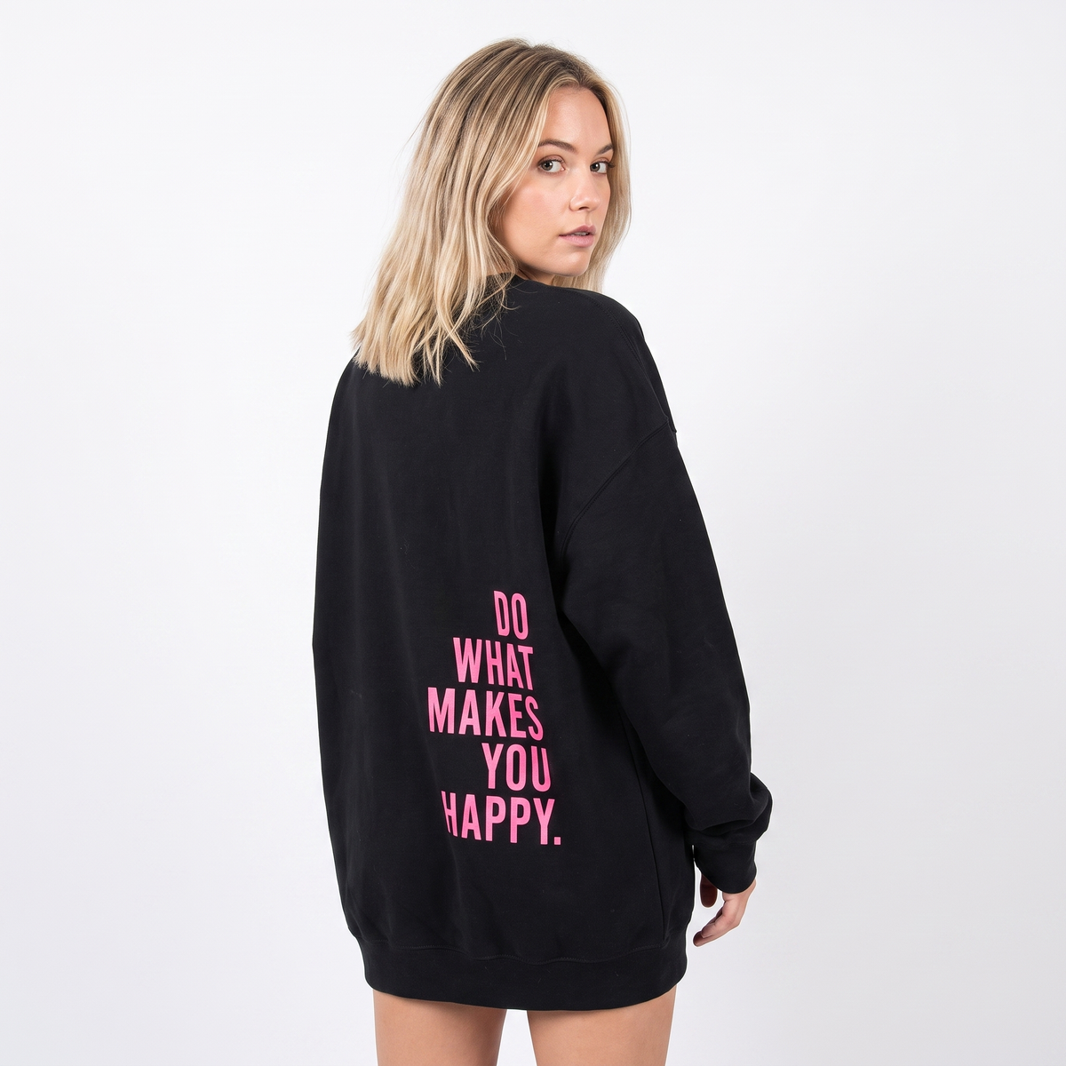 Women's Graphic Print Hoodie Oversized Fleece Pullover Winter Sweatshirt