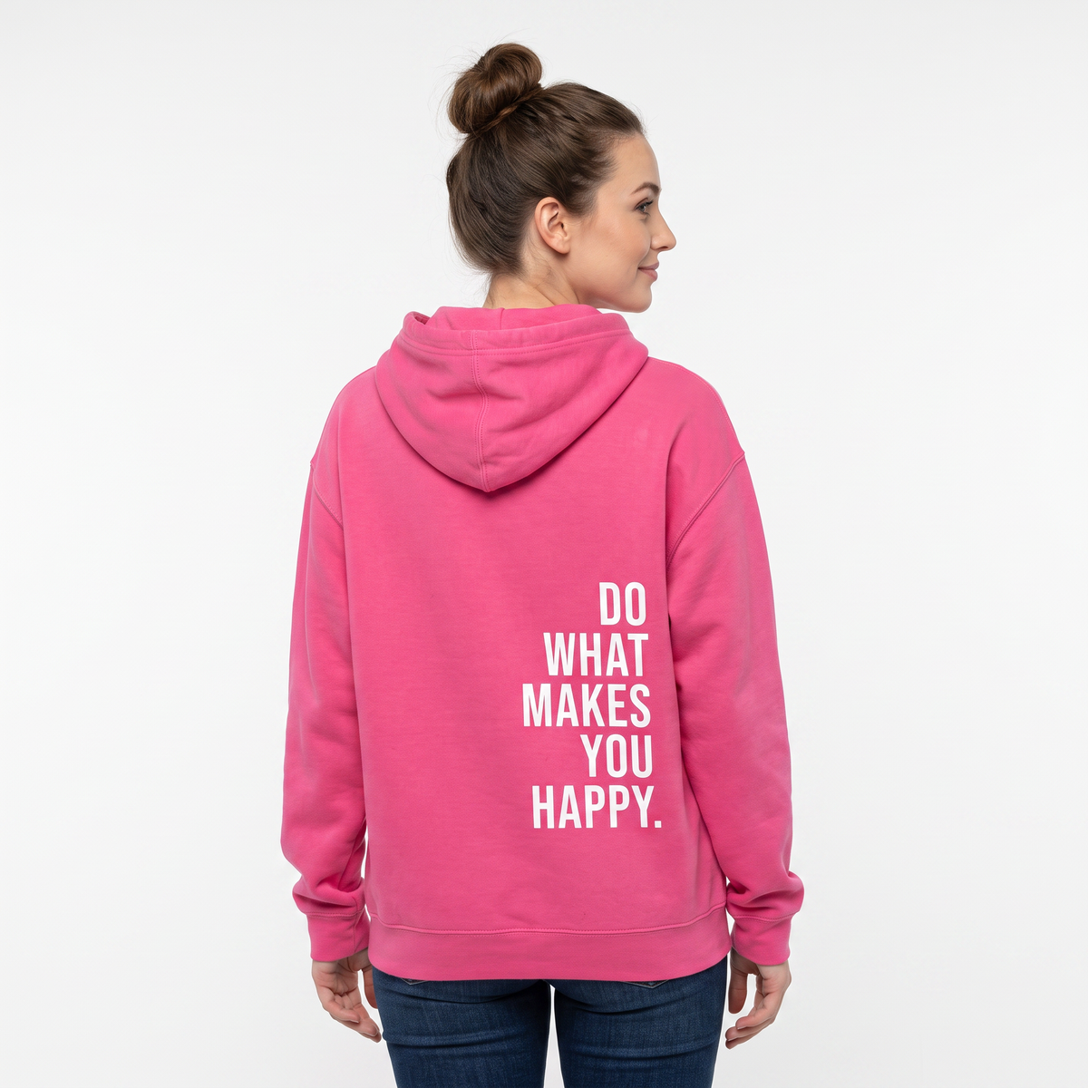 Women's Graphic Print Hoodie Oversized Fleece Pullover Winter Sweatshirt
