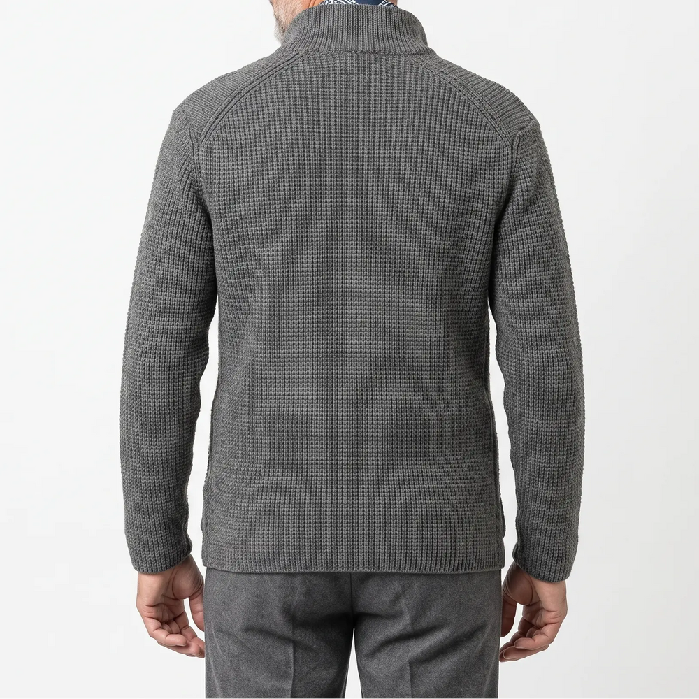 Women's Long-Sleeve Knitted Winter Jacket Oxford and Hill