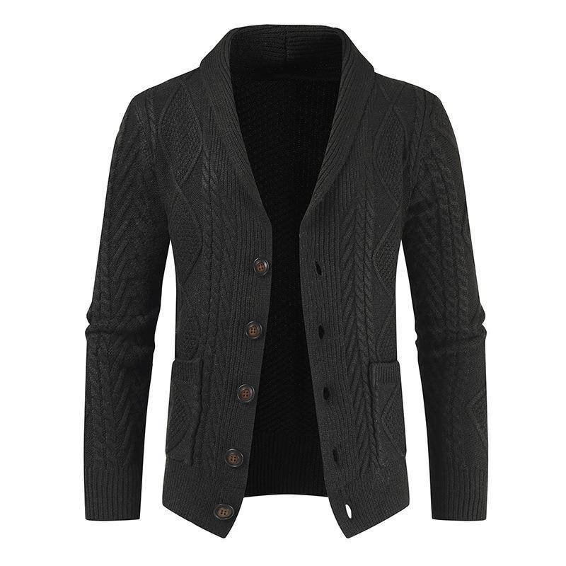 Men's Shawl Collar Cardigan - view 2