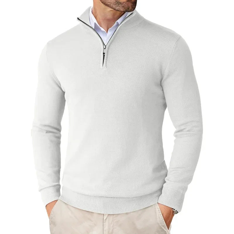Men's Quarter-Zip Sweater - view 2