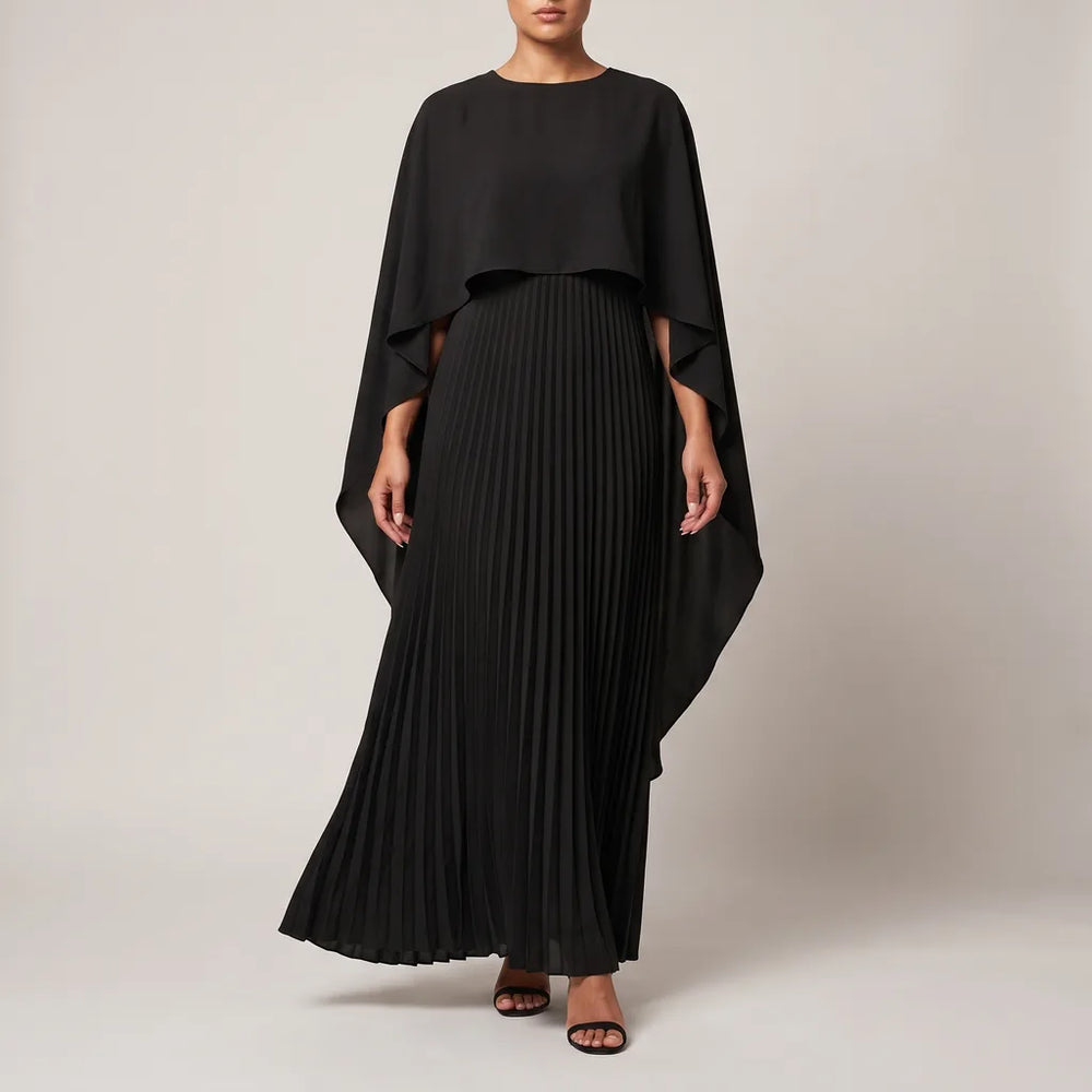 Women's Cape Maxi Dress - view 2